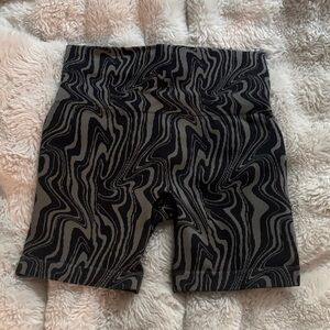 Athletic Patterned Gym Shorts
